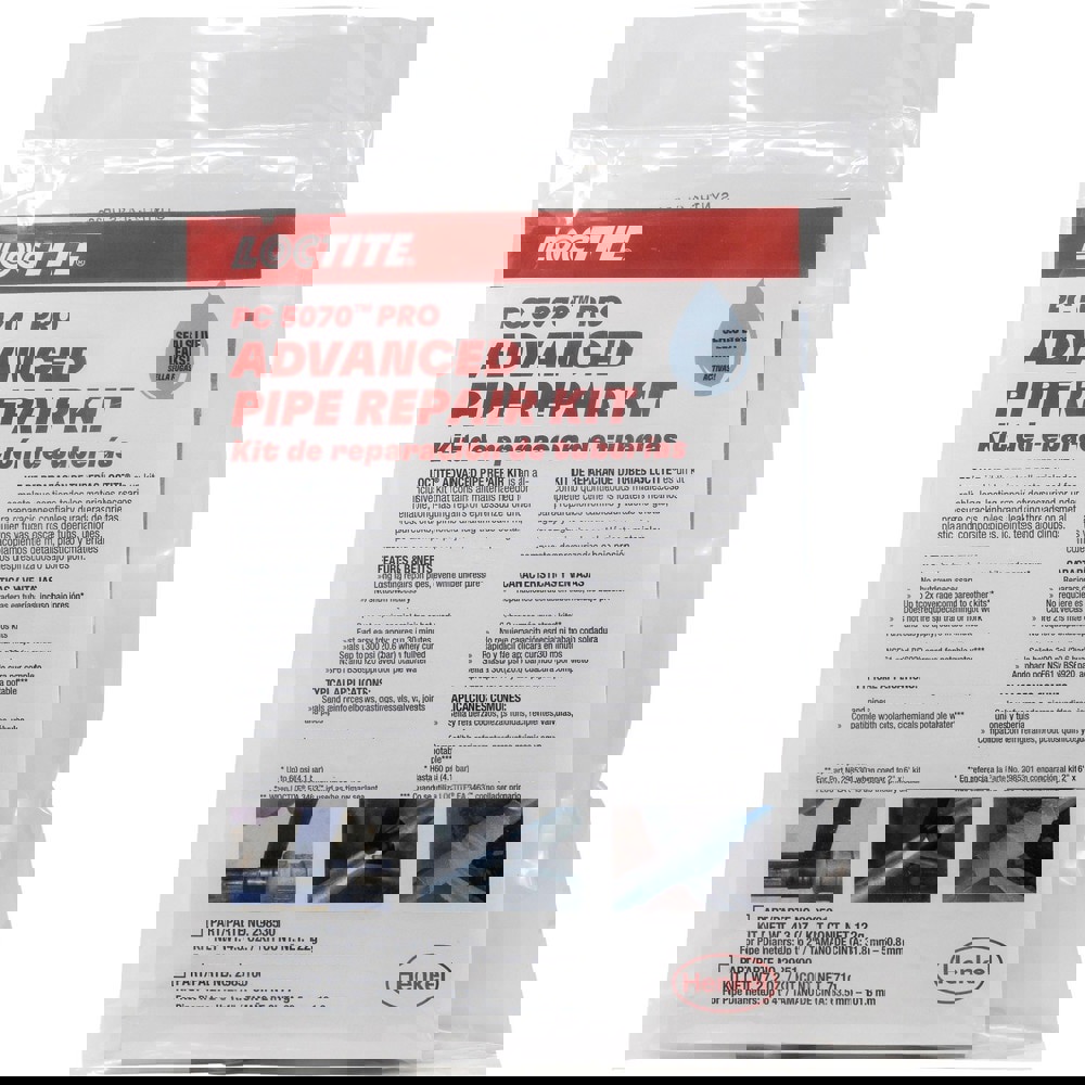 Pipe Sealing Tape; Pipe Repair Tape Type: Water Line Repair Tape ; Width (Inch): 3 ; Tape Length: 9ft ; Thickness (mil): 11.0000 ; Thickness: 0.011in ; Color: Black